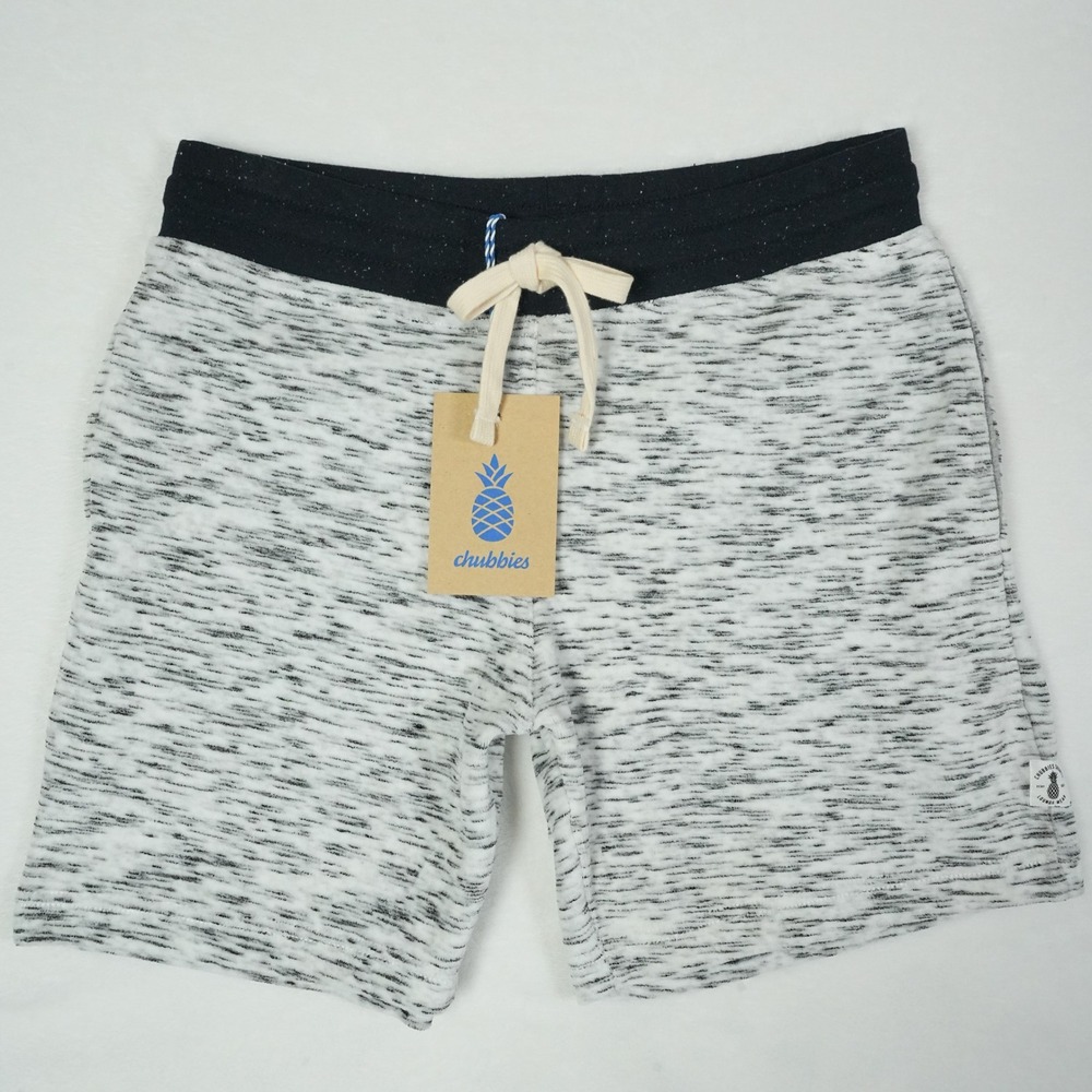 Chubbies The‎ Nightcap Lounge Shorts Size Small 7 Inch Inseam Heather Gray